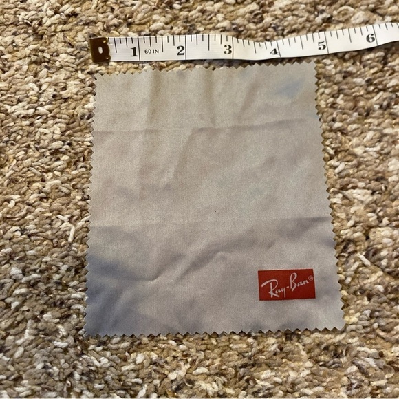 Ray-Ban Sunglasses Eyeglasses Case BLACK and BLACK Liner GOLD Logo - Picture 5 of 6